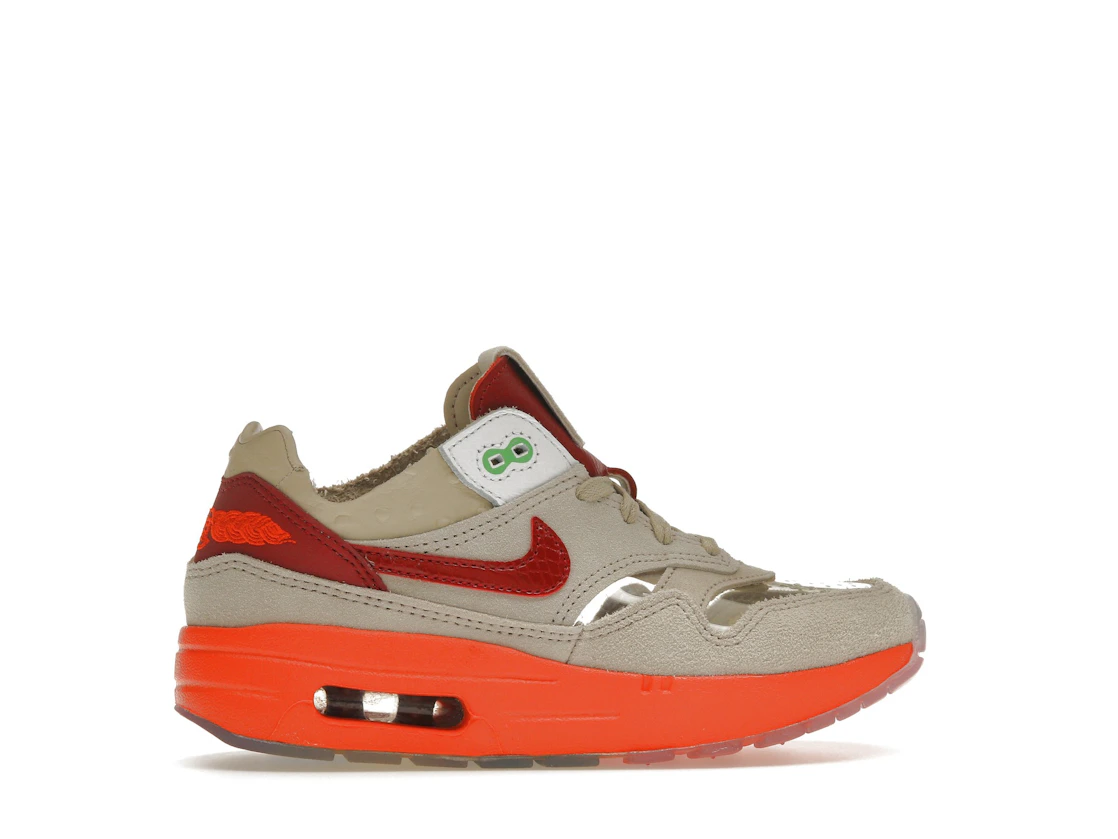 Vue 36 de Nike Air Max 1 CLOT Kiss of Death (2021) (PS)