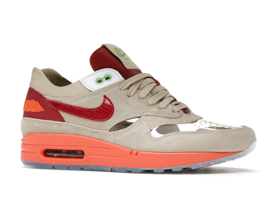 Vue 3 de Nike Air Max 1 CLOT Kiss of Death (2021)