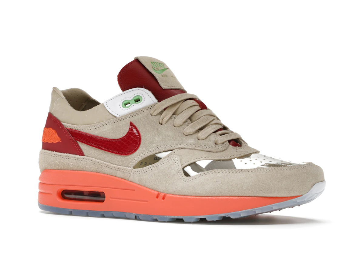 Vue 4 de Nike Air Max 1 CLOT Kiss of Death (2021)