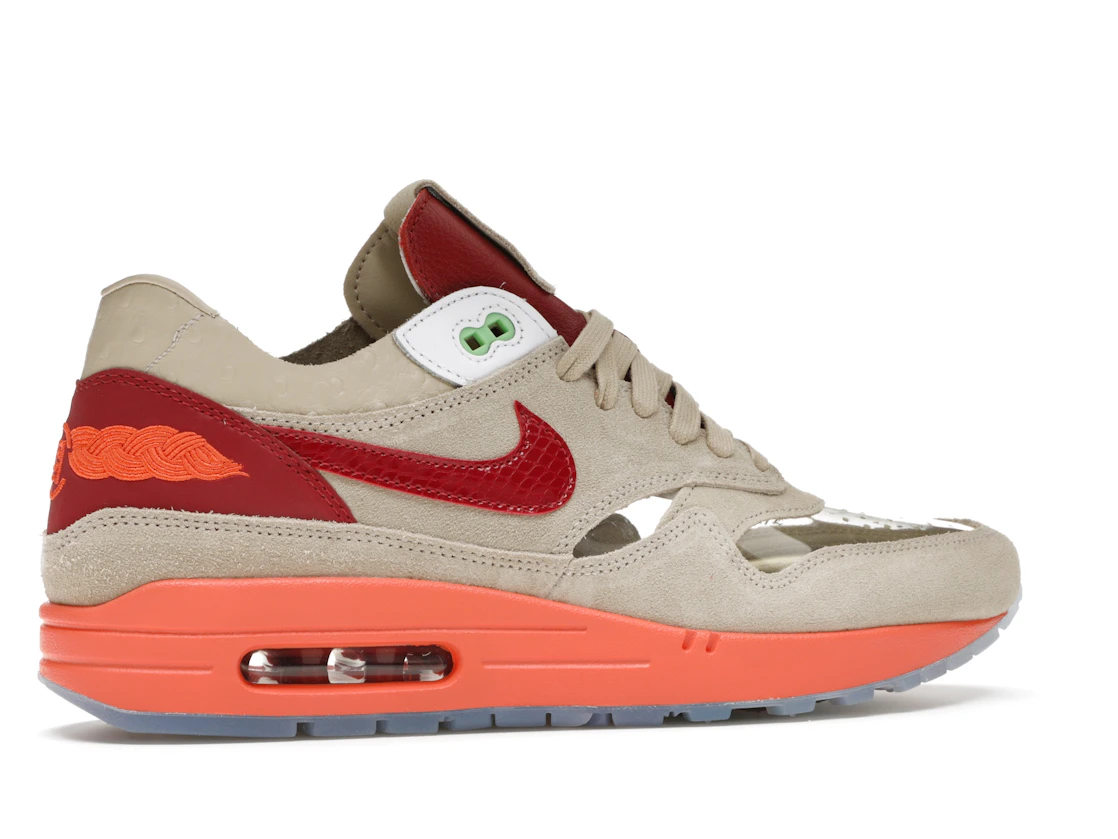 Vue 35 de Nike Air Max 1 CLOT Kiss of Death (2021)