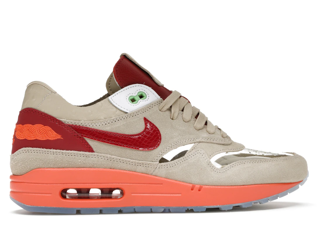 Vue 36 de Nike Air Max 1 CLOT Kiss of Death (2021)