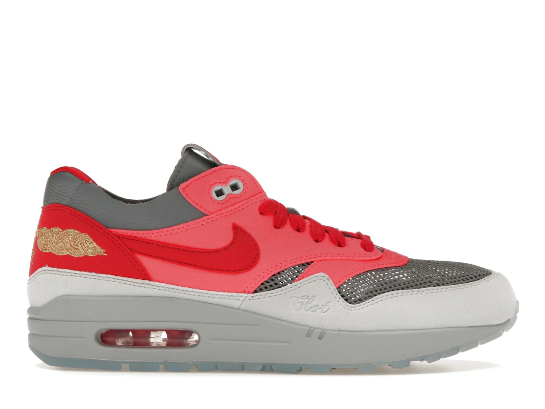 Vue 1 de Nike Air Max 1 CLOT Kiss of Death Solar Red (Special Box)