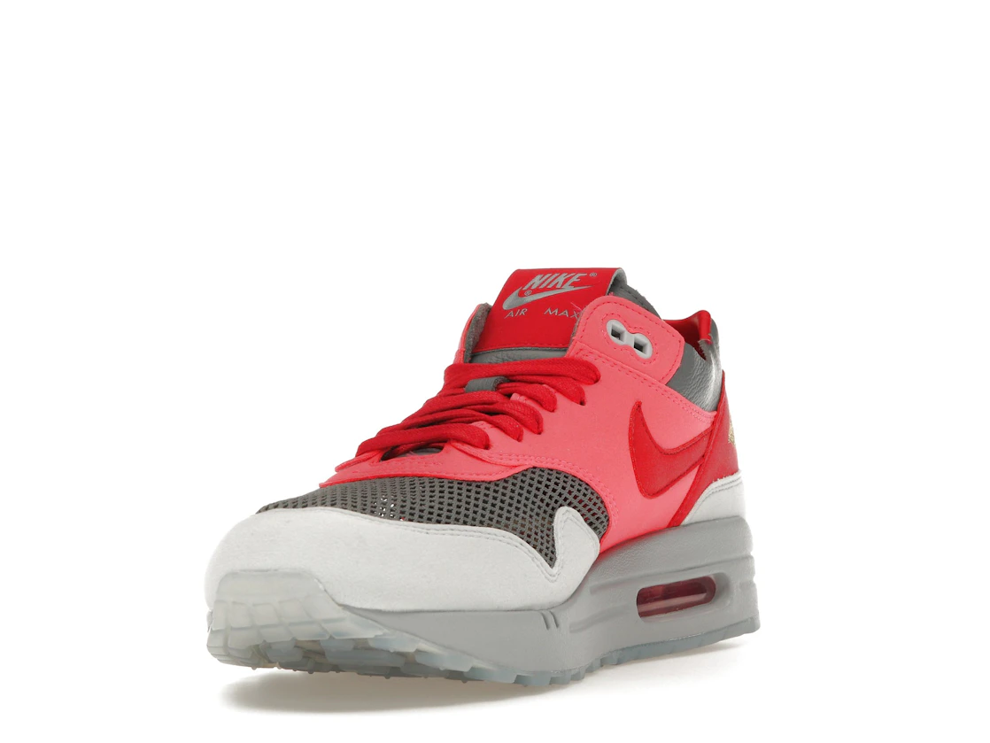 Vue 13 de Nike Air Max 1 CLOT Kiss of Death Solar Red (Special Box)