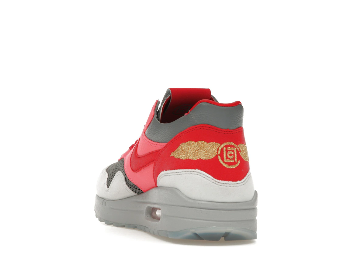 Vue 26 de Nike Air Max 1 CLOT Kiss of Death Solar Red (Special Box)