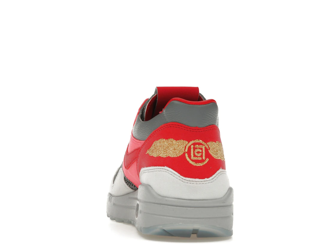 Vue 27 de Nike Air Max 1 CLOT Kiss of Death Solar Red (Special Box)