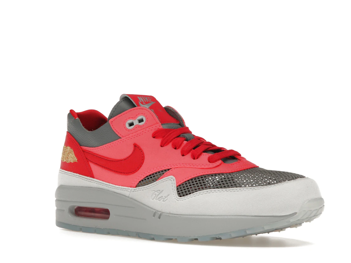 Vue 5 de Nike Air Max 1 CLOT Kiss of Death Solar Red (Special Box)