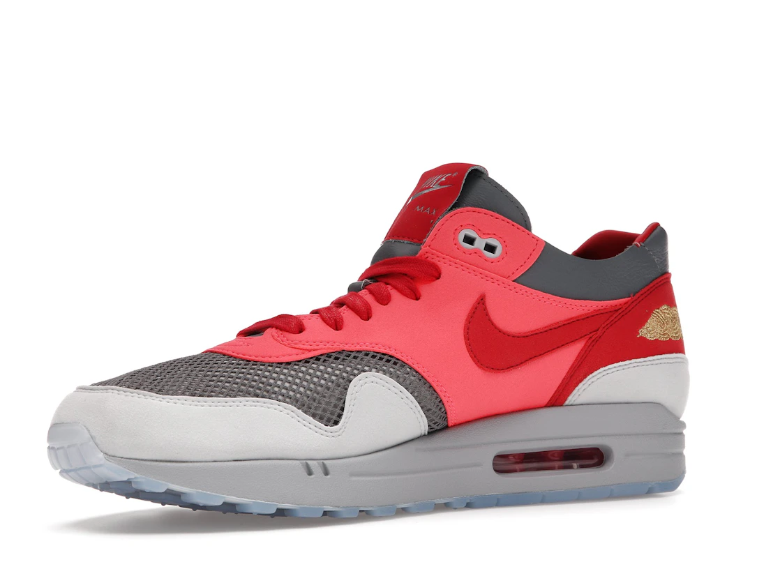 Vue 16 de Nike Air Max 1 CLOT Kiss of Death Solar Red