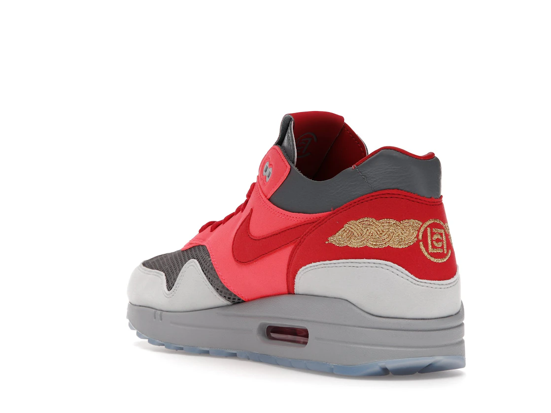 Vue 25 de Nike Air Max 1 CLOT Kiss of Death Solar Red