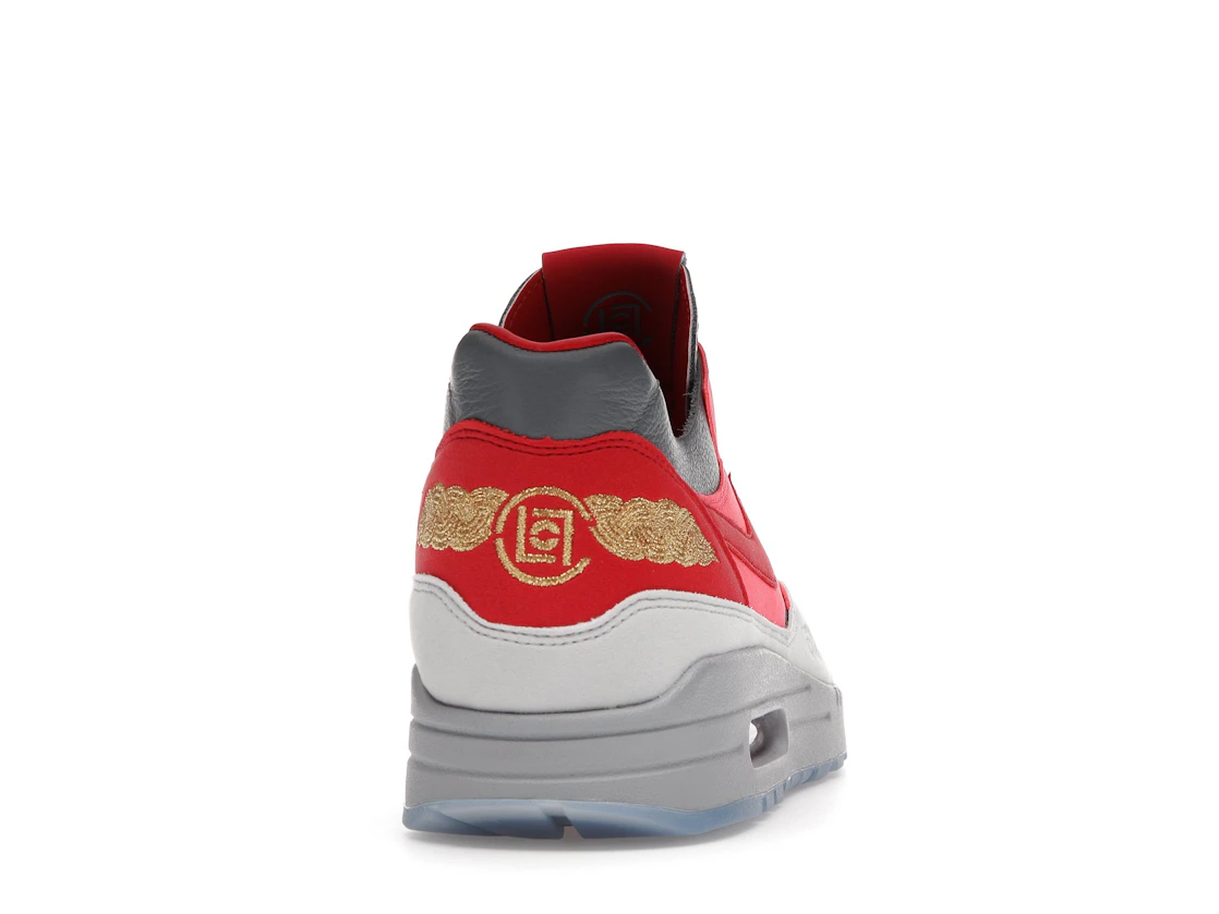 Vue 29 de Nike Air Max 1 CLOT Kiss of Death Solar Red