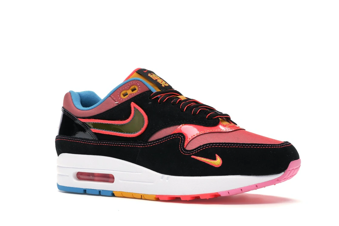 Vue 4 de Nike Air Max 1 Chinatown New York (2020)