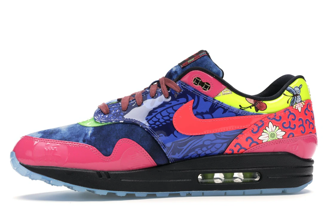 Vue 18 de Nike Air Max 1 Chinese New Year Longevity (2020)