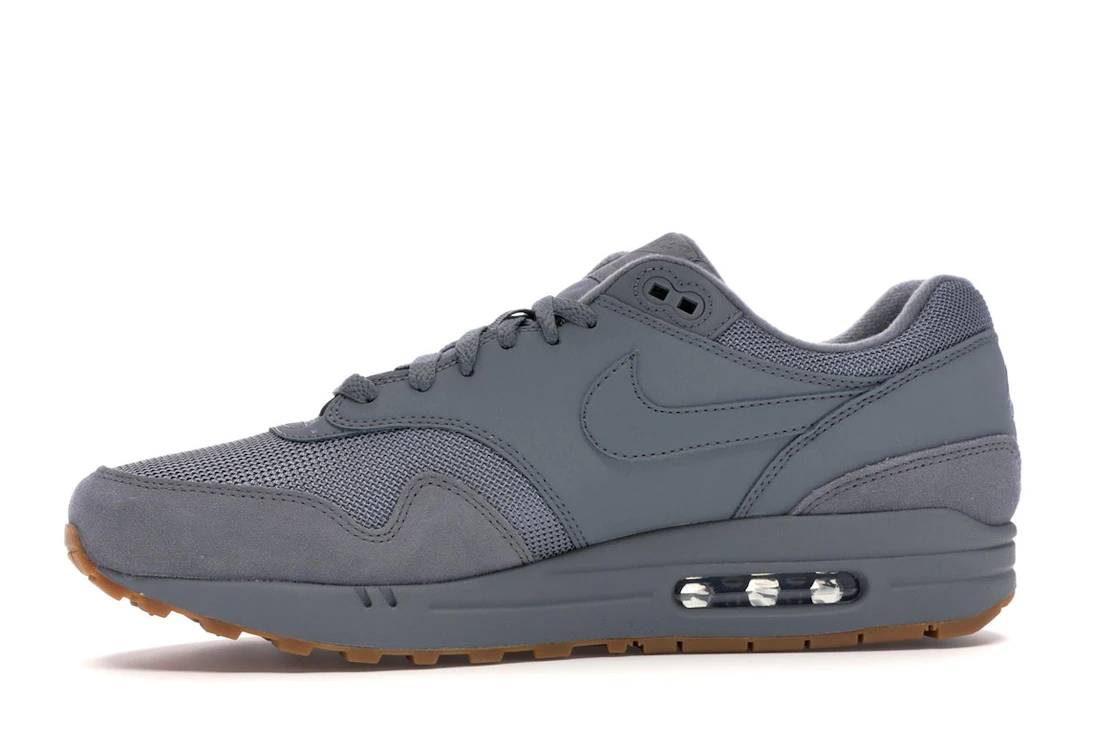 Vue 18 de Nike Air Max 1 Cool Grey Gum