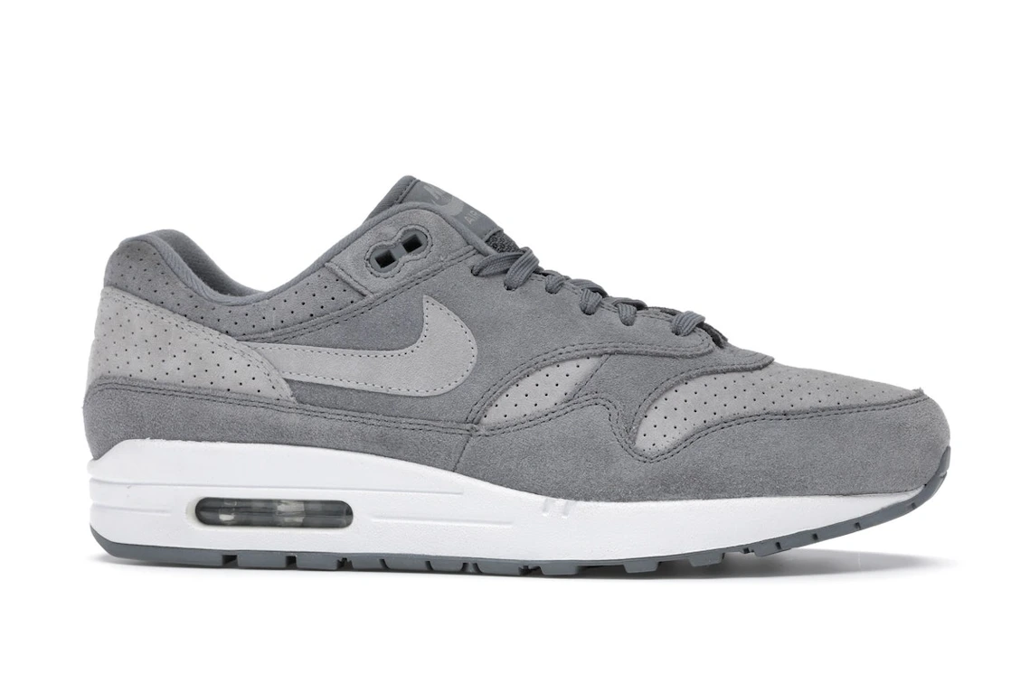 Vue 2 de Nike Air Max 1 Cool Grey Wolf Grey