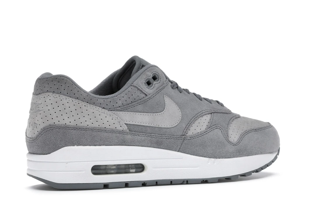 Vue 34 de Nike Air Max 1 Cool Grey Wolf Grey