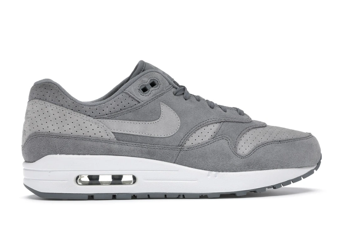 Vue 36 de Nike Air Max 1 Cool Grey Wolf Grey
