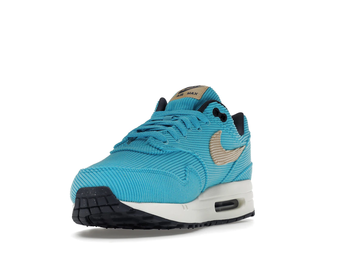 Vue 13 de Nike Air Max 1 Corduroy Baltic Blue