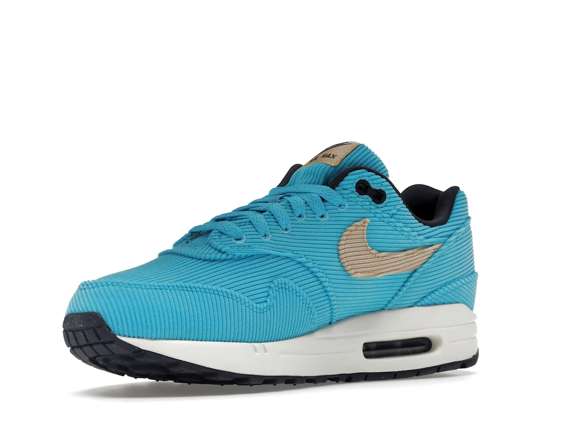 Vue 15 de Nike Air Max 1 Corduroy Baltic Blue