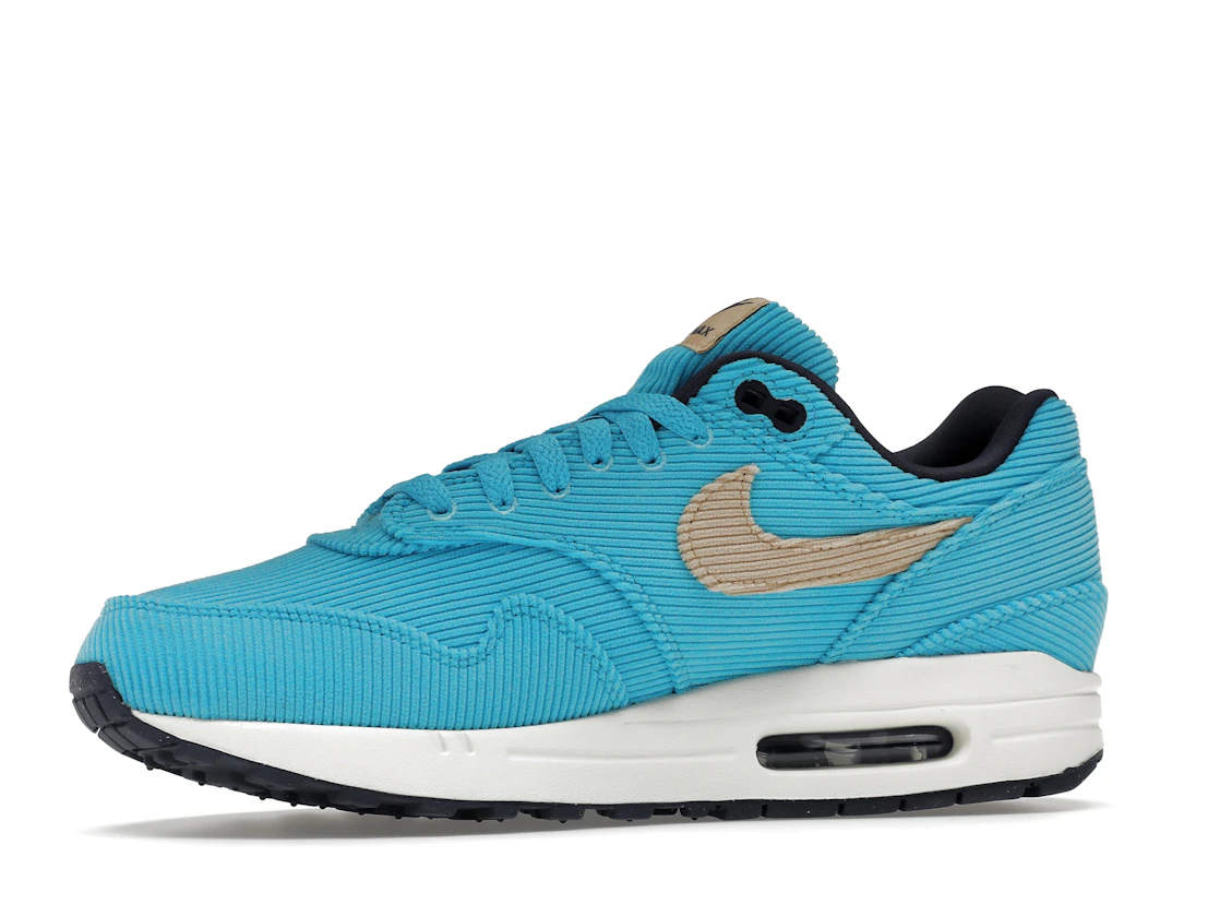 Vue 17 de Nike Air Max 1 Corduroy Baltic Blue