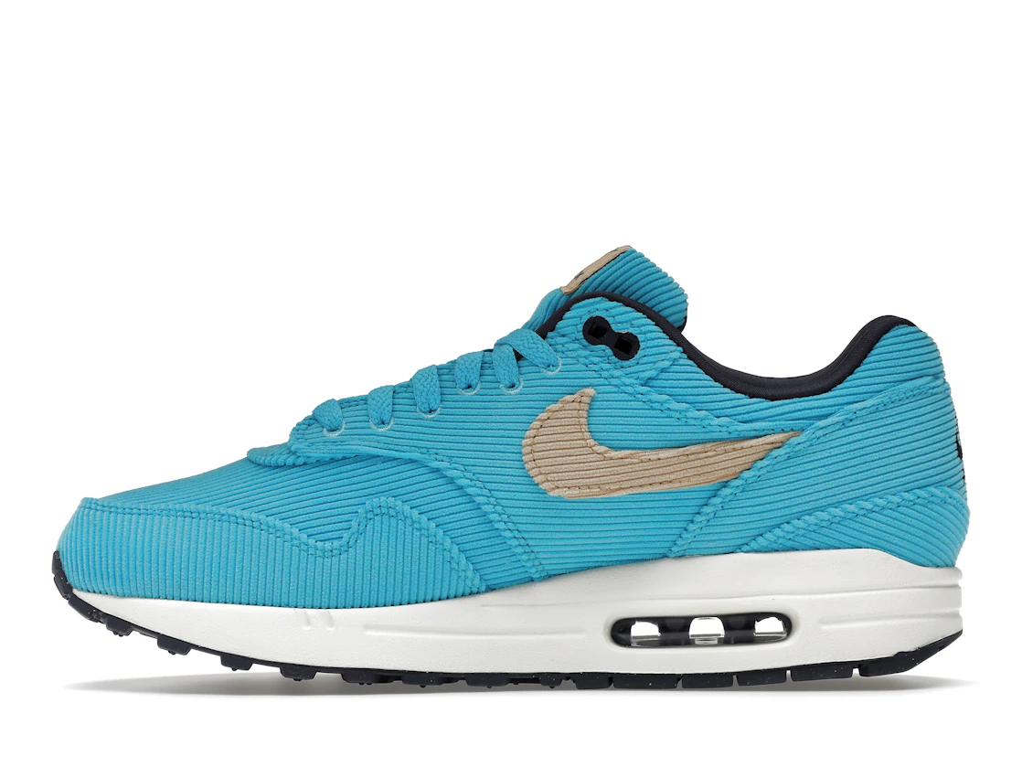 Vue 19 de Nike Air Max 1 Corduroy Baltic Blue