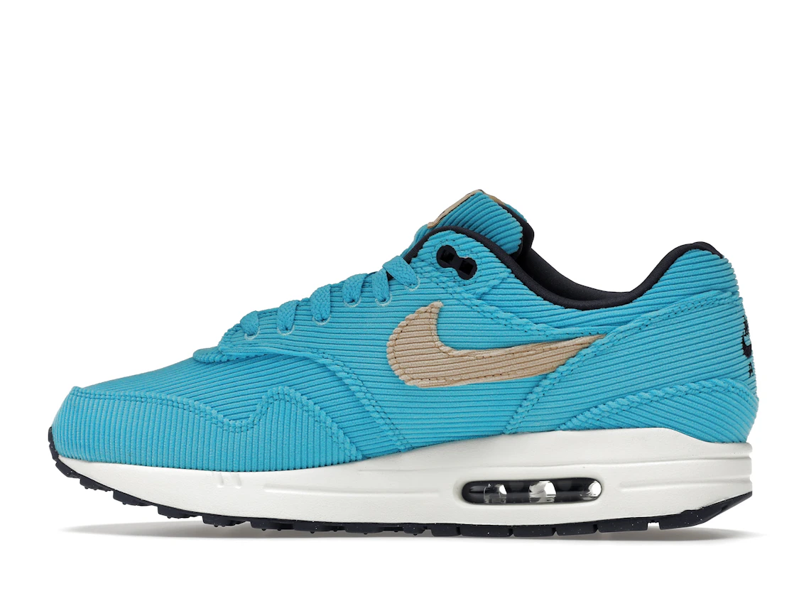 Vue 20 de Nike Air Max 1 Corduroy Baltic Blue