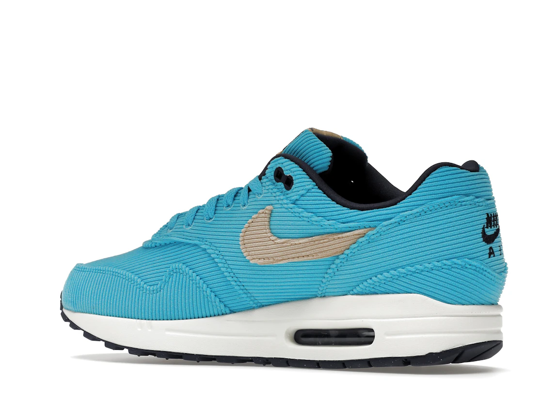 Vue 22 de Nike Air Max 1 Corduroy Baltic Blue