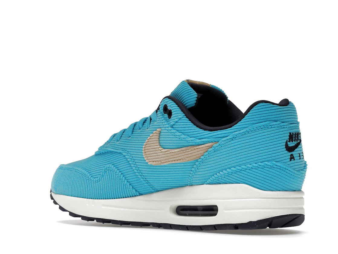 Vue 23 de Nike Air Max 1 Corduroy Baltic Blue