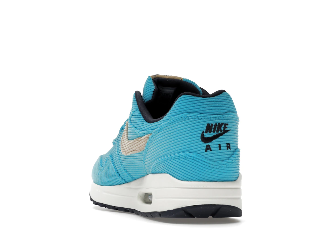 Vue 26 de Nike Air Max 1 Corduroy Baltic Blue