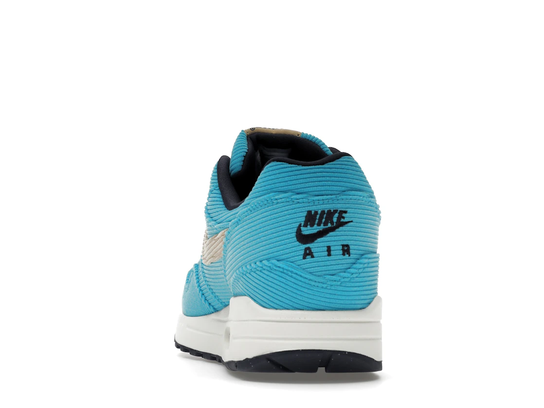 Vue 27 de Nike Air Max 1 Corduroy Baltic Blue