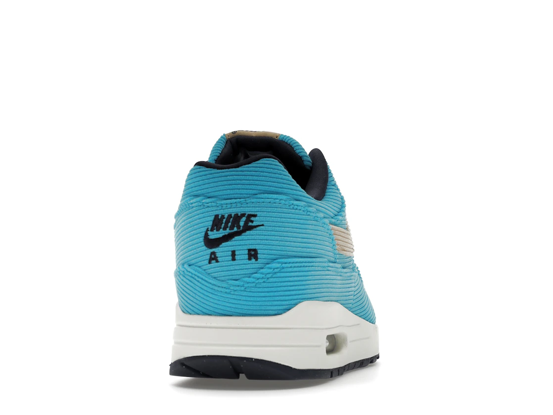 Vue 29 de Nike Air Max 1 Corduroy Baltic Blue