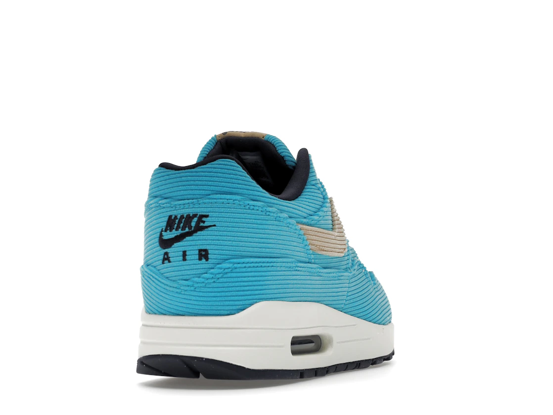 Vue 30 de Nike Air Max 1 Corduroy Baltic Blue