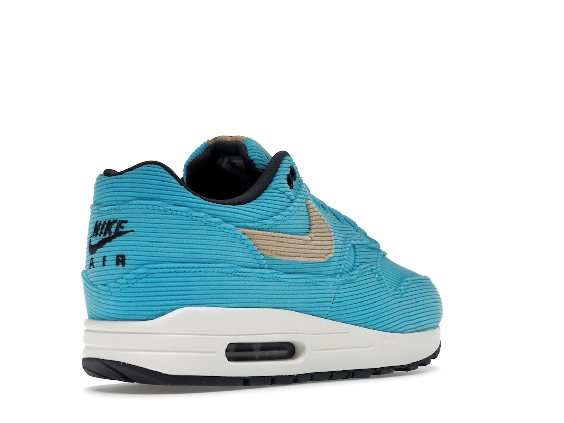 Vue 32 de Nike Air Max 1 Corduroy Baltic Blue