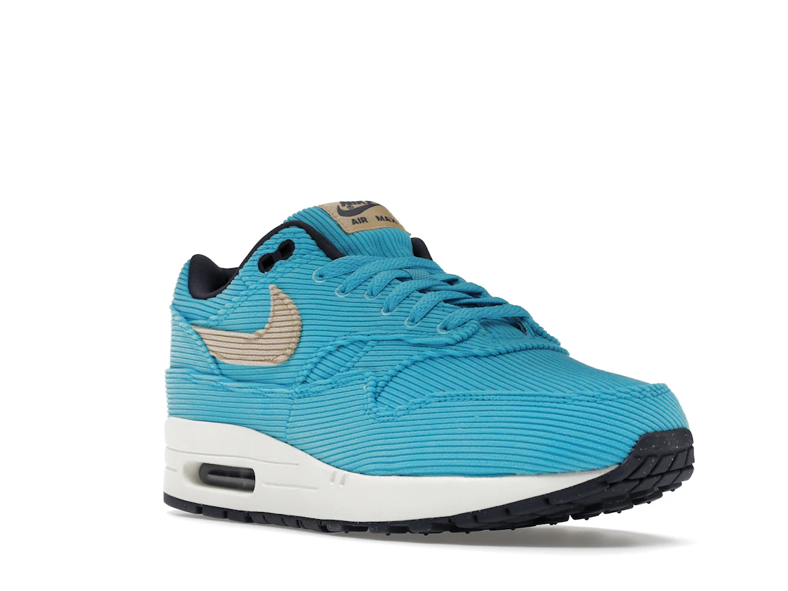 Vue 6 de Nike Air Max 1 Corduroy Baltic Blue