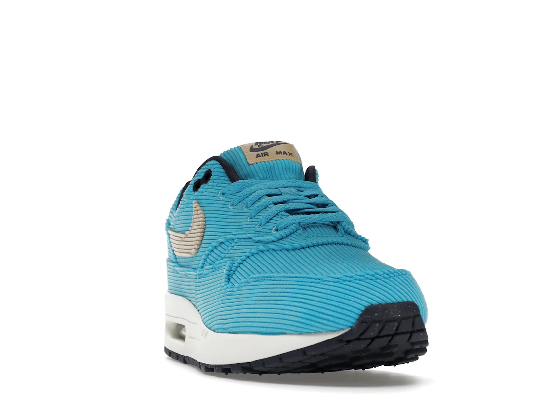 Vue 8 de Nike Air Max 1 Corduroy Baltic Blue