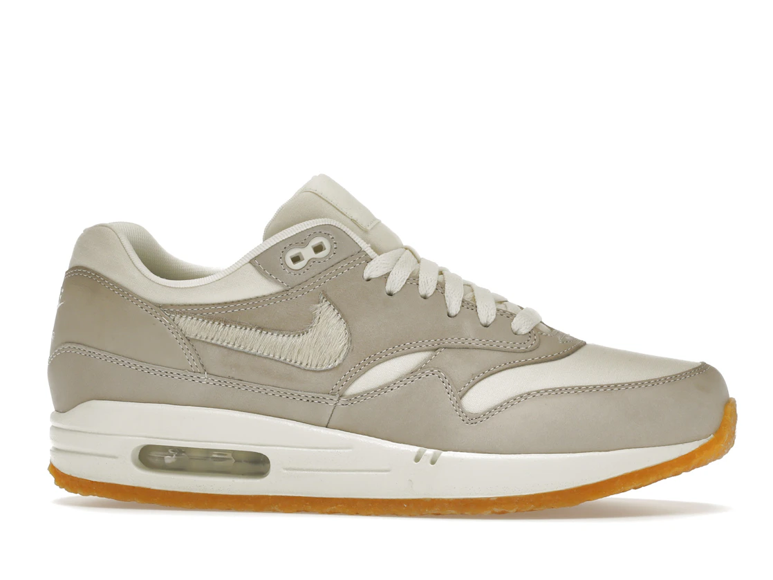 Vue 2 de Nike Air Max 1 Crepe Sail
