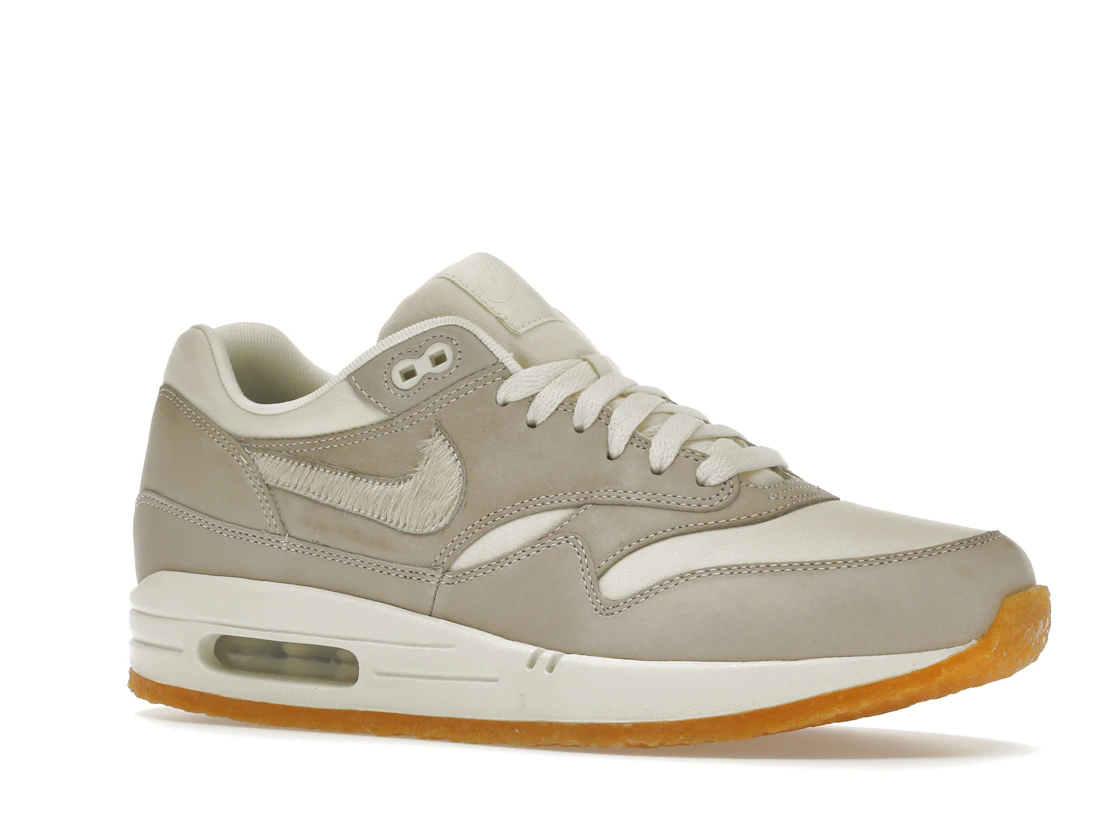 Vue 4 de Nike Air Max 1 Crepe Sail