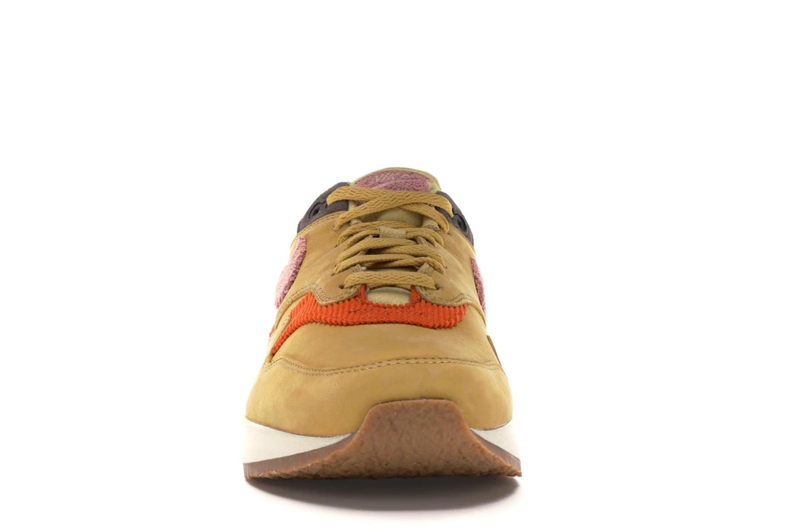 Vue 10 de Nike Air Max 1 Crepe Wheat Gold Rust Pink