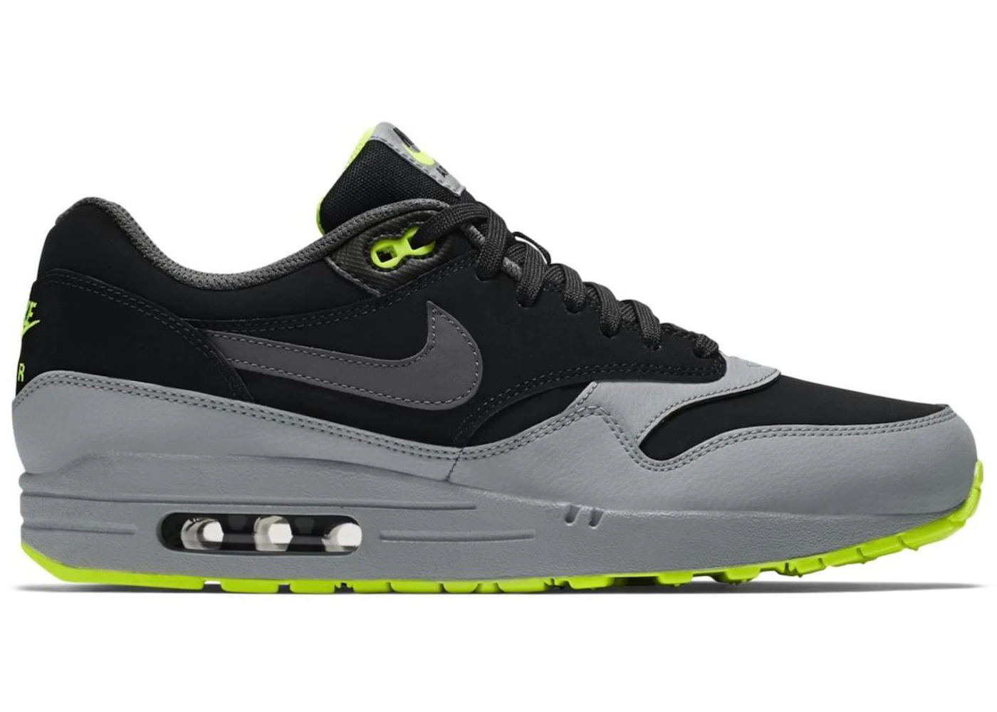 Nike Air Max 1 Dark Grey Volt