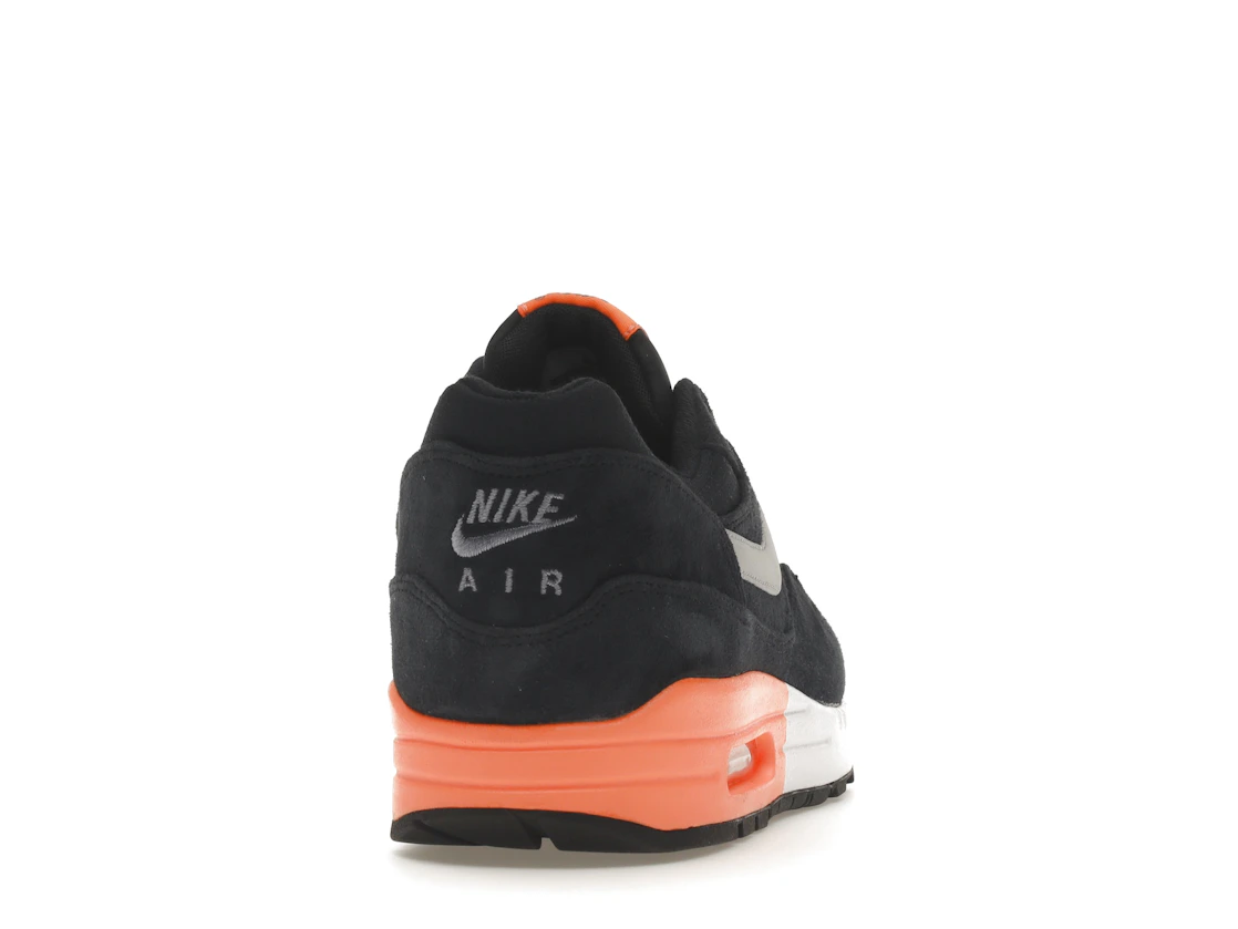 Vue 29 de Nike Air Max 1 Dark Obsidian Atomic Orange