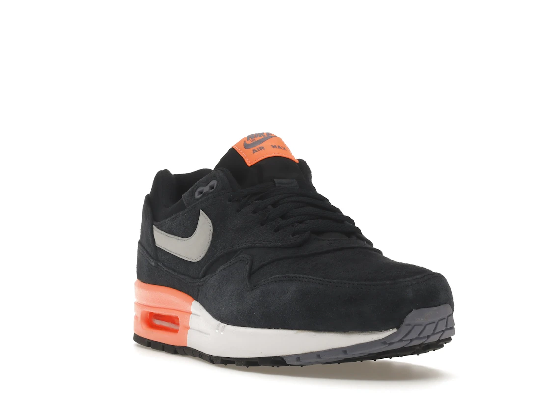 Vue 7 de Nike Air Max 1 Dark Obsidian Atomic Orange