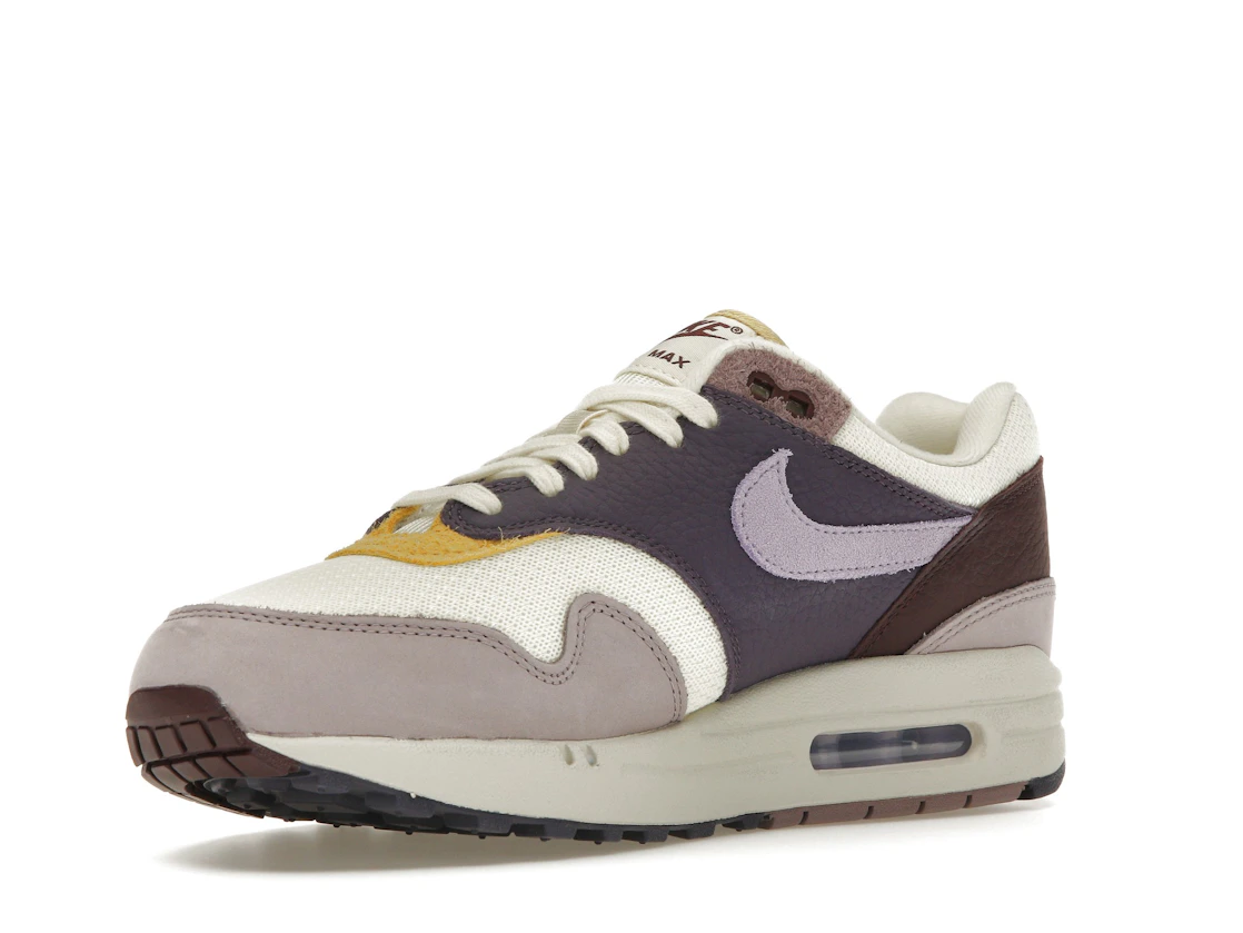 Vue 15 de Nike Air Max 1 Dark Raisin Hydrangeas 