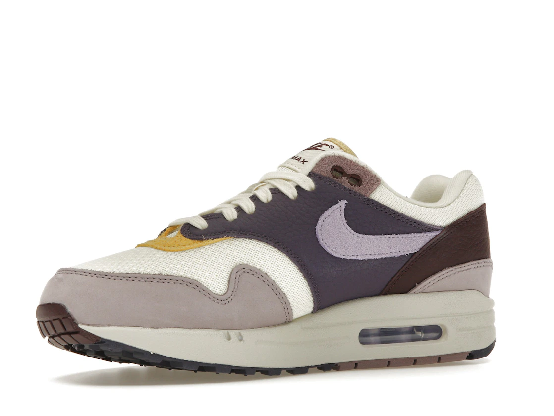 Vue 16 de Nike Air Max 1 Dark Raisin Hydrangeas 