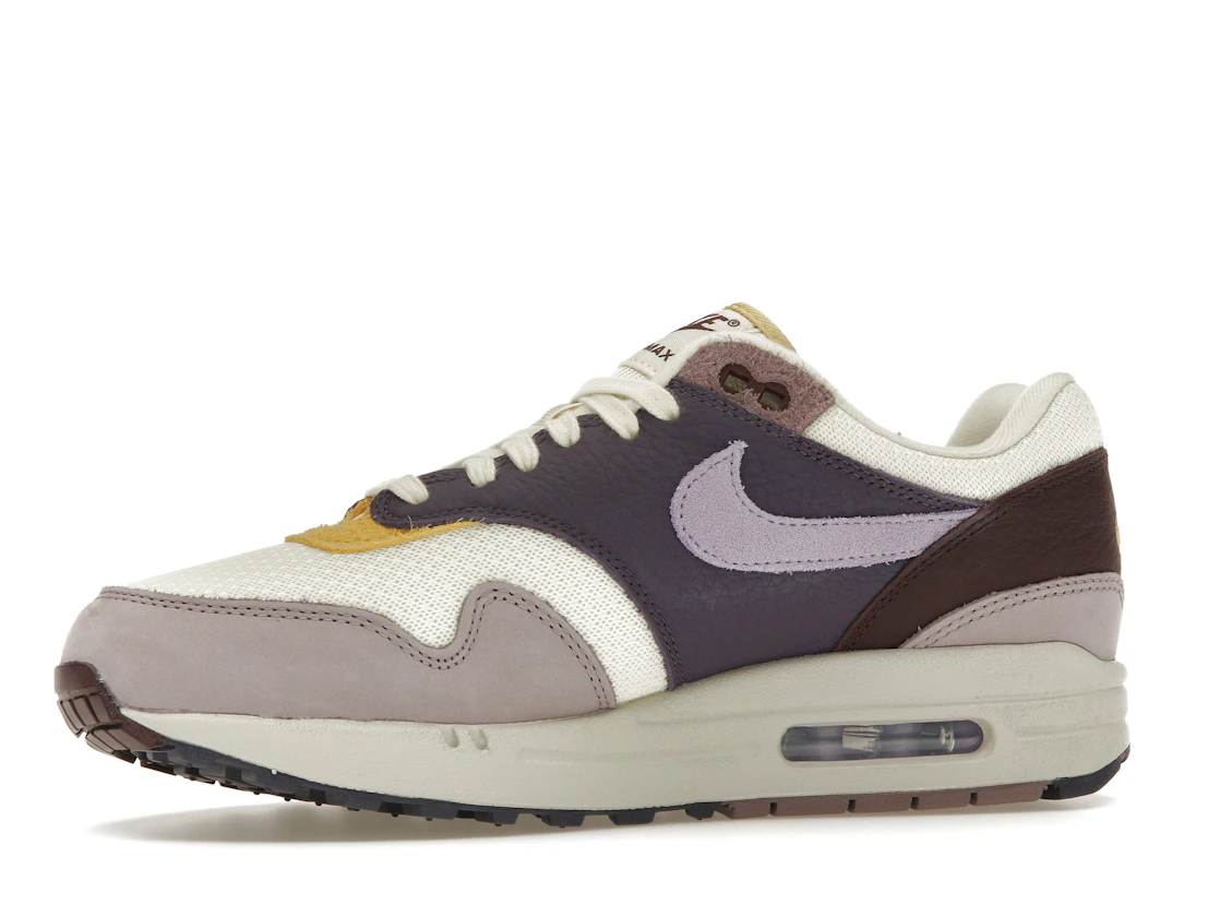 Vue 17 de Nike Air Max 1 Dark Raisin Hydrangeas 