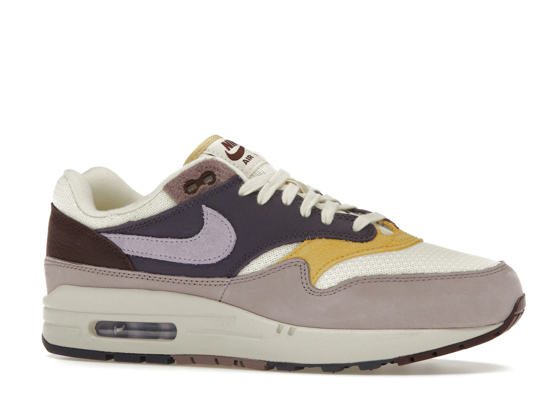 Vue 3 de Nike Air Max 1 Dark Raisin Hydrangeas 