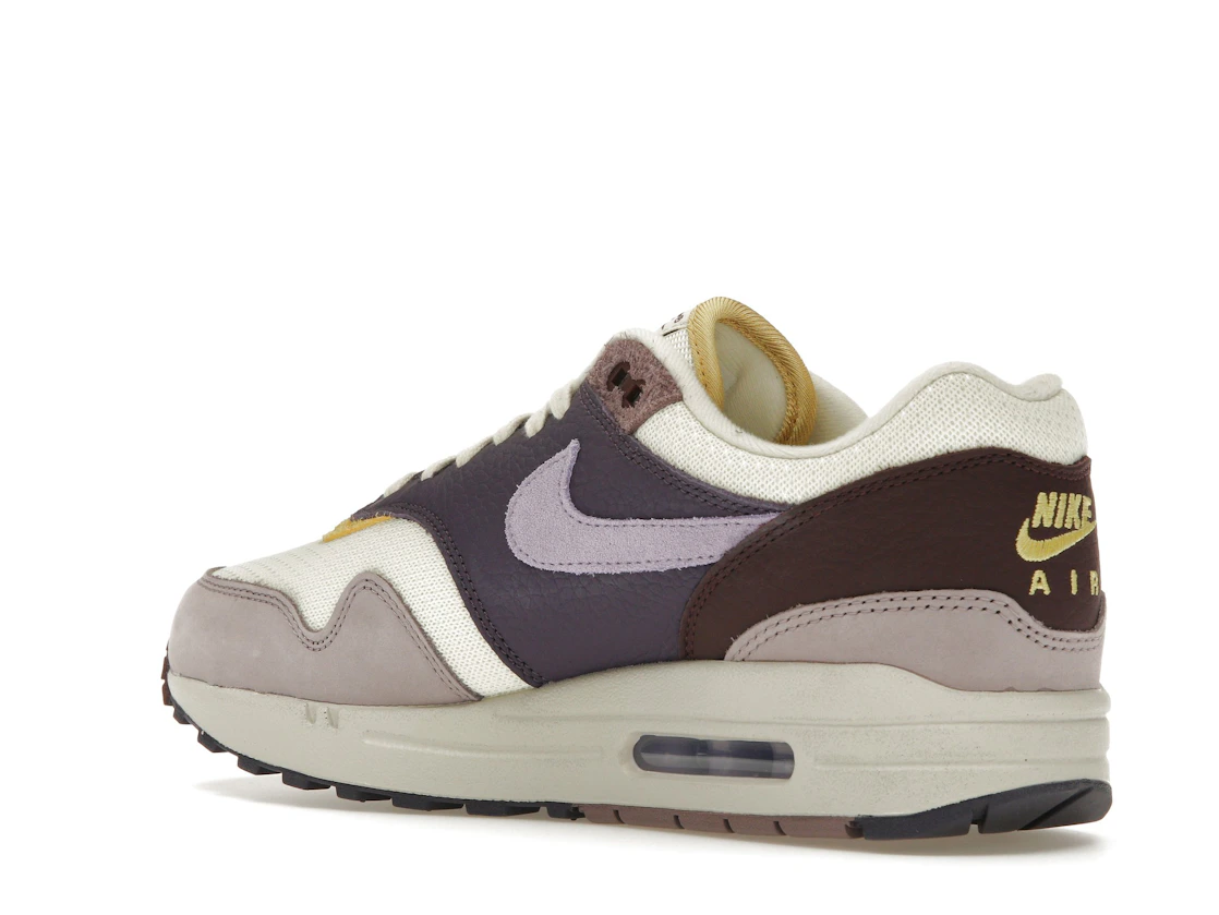 Vue 23 de Nike Air Max 1 Dark Raisin Hydrangeas 
