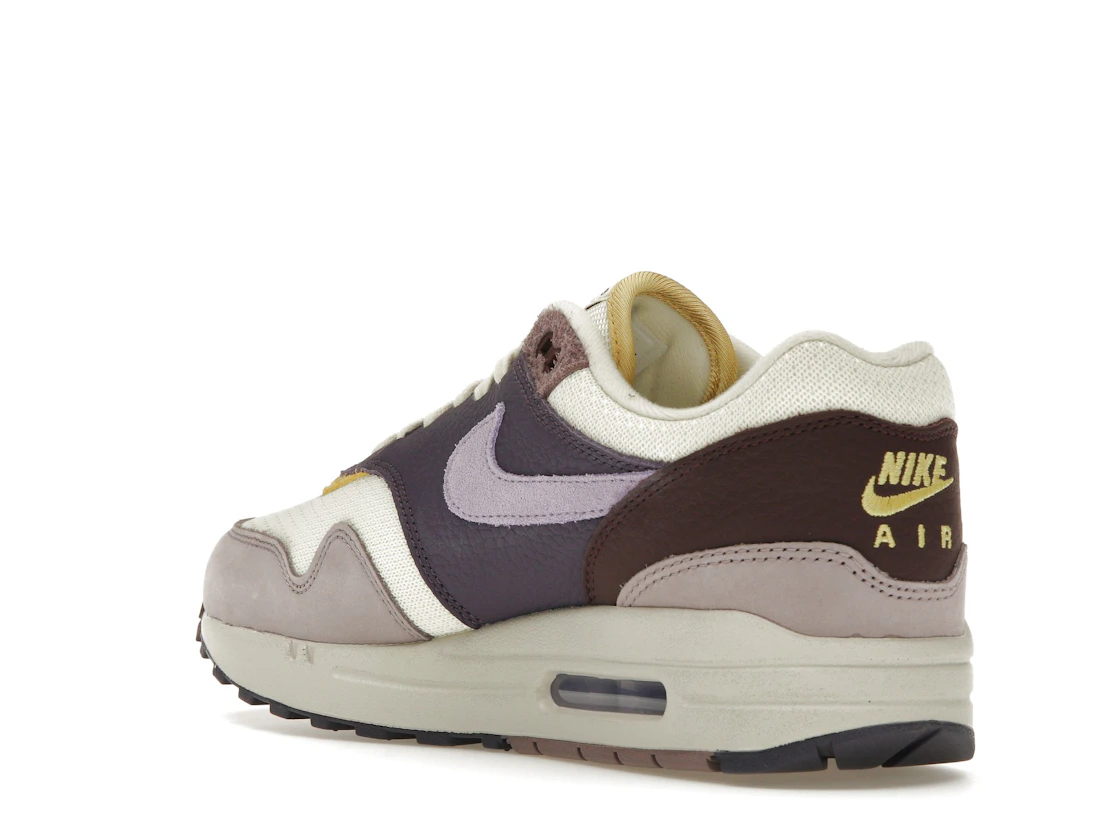 Vue 24 de Nike Air Max 1 Dark Raisin Hydrangeas 
