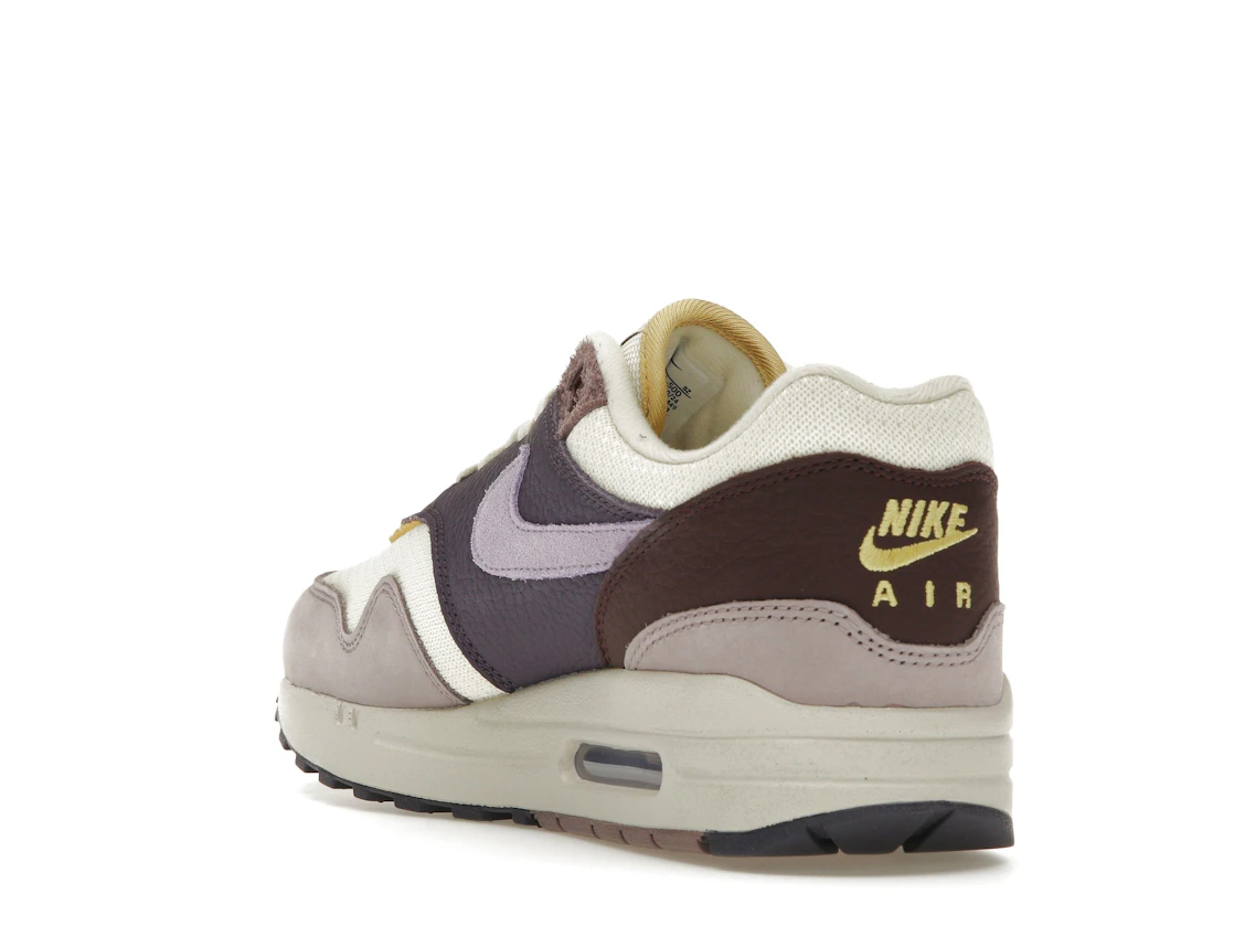 Vue 25 de Nike Air Max 1 Dark Raisin Hydrangeas 