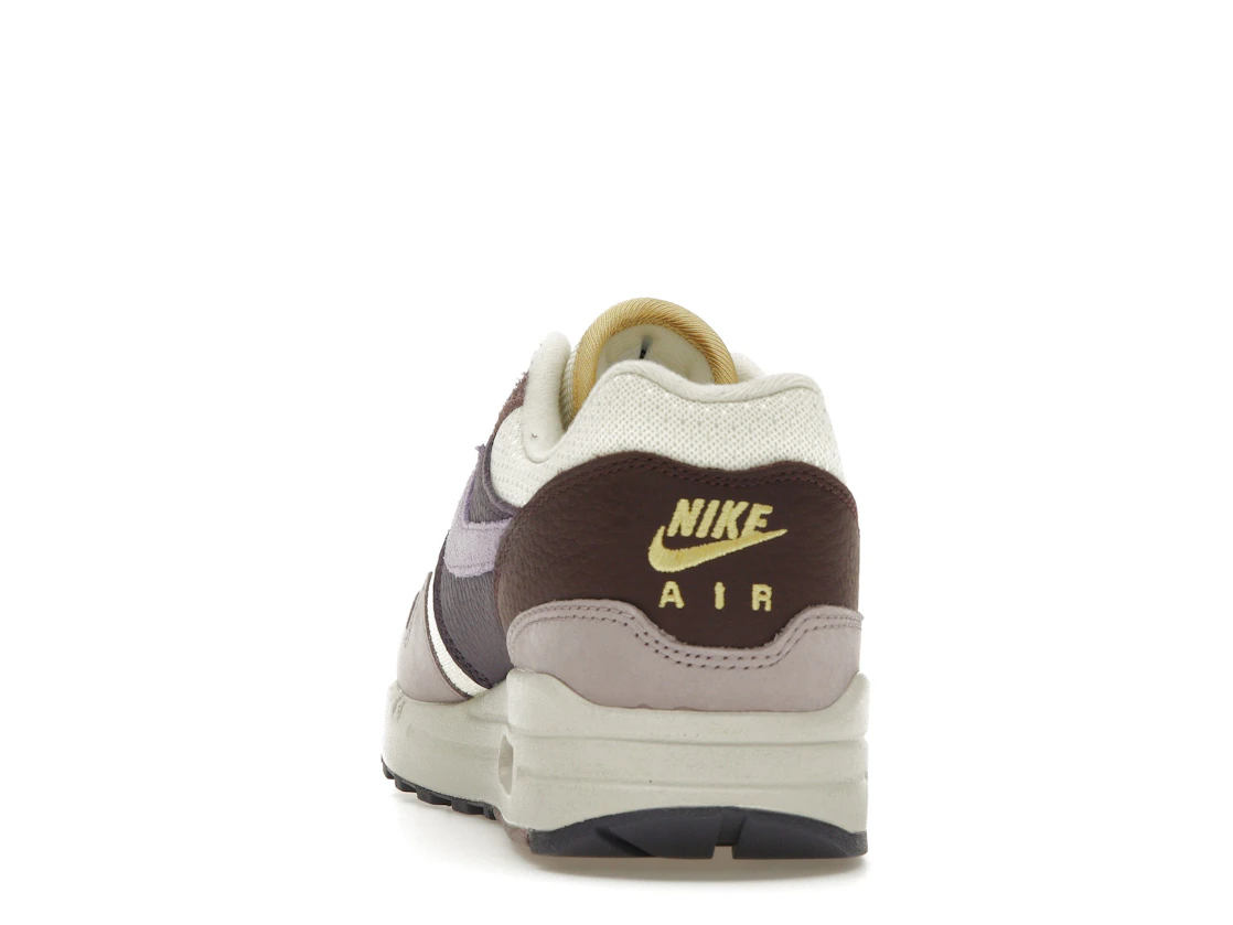 Vue 27 de Nike Air Max 1 Dark Raisin Hydrangeas 