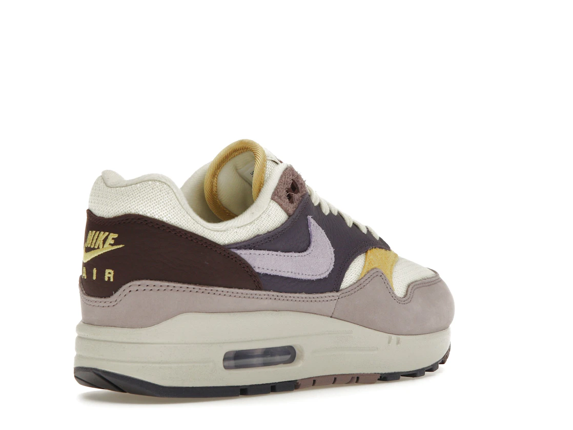 Vue 32 de Nike Air Max 1 Dark Raisin Hydrangeas 