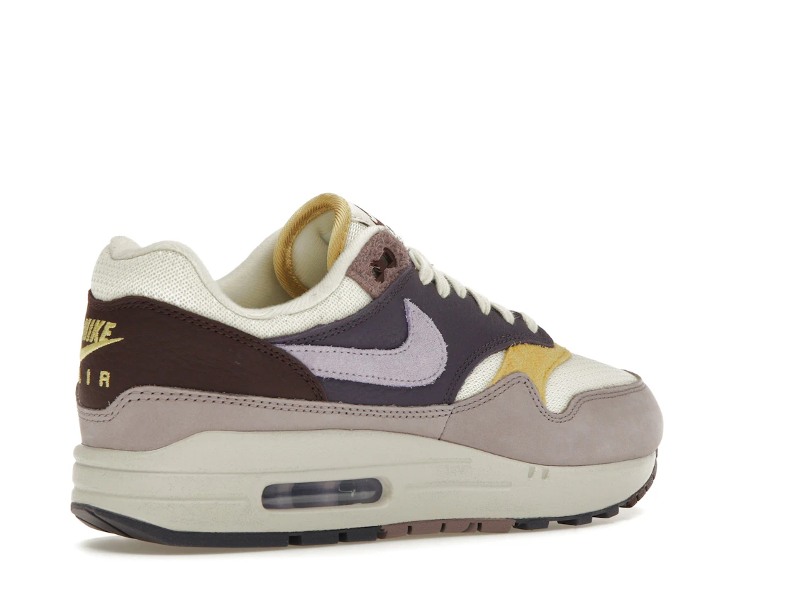 Vue 33 de Nike Air Max 1 Dark Raisin Hydrangeas 