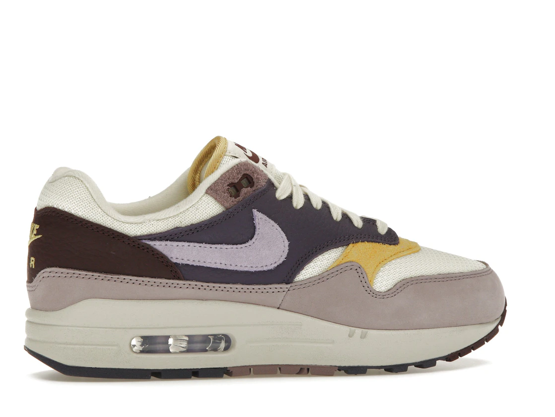 Vue 35 de Nike Air Max 1 Dark Raisin Hydrangeas 
